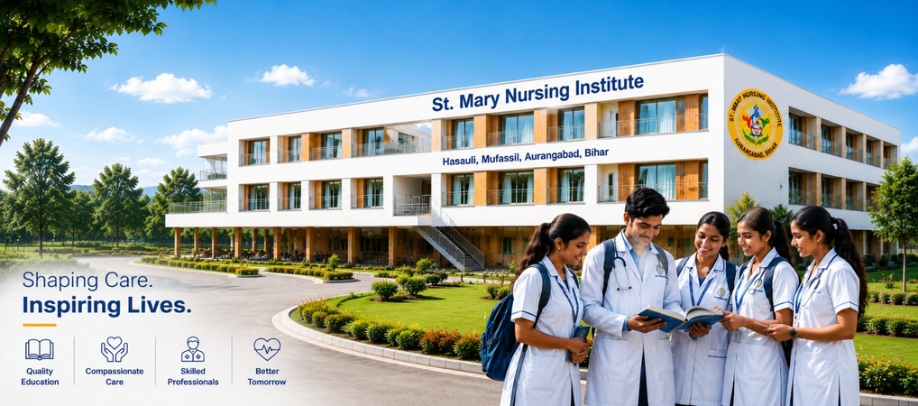 St. Mary Nursing Institute Banner 2